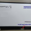 14" Slim Led Ekran - 40 Pin Sağ Soket