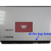 15.6" Slim Led Laptop Ekranı 40 Pin Sağ Soket