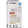 Syrox C85 iPhone Lightning Girişli 2.0A Şarj Kablosu