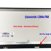 15.6 Kenarsız 30 Pin Slim Led Laptop Ekranı - Dar Kasa (Vidasız )