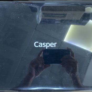 Casper Nirvana A15A Lcd Cover & Lcd Çerçeve Orjinal 2.EL