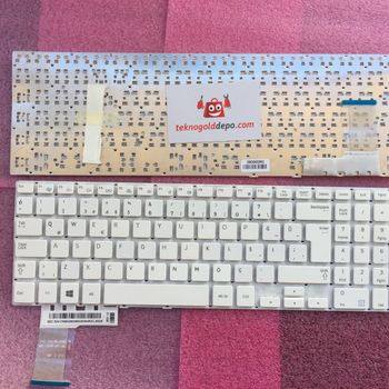 Samsung NP370R5E Beyaz Klavye (OEM)