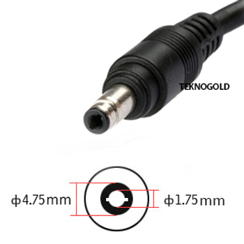 HP Compaq 19V 4.74A 90W Siyah Uçlu Laptop Adaptörü 4.75x1.7mm