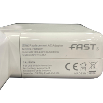 MacBook Pro Uyumlu 85W MagSafe 2 Şarj Aleti Adaptörü 20V 4.25A (A1398 / A1424) - CMADP163