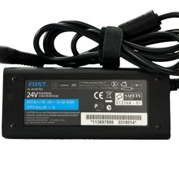 24V 3A 72W Fiş Pos Termal Yazıcı Adaptörü 5.5x2.5mm