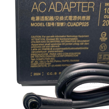 Asus 20V 12A 240W Pinli Uç Laptop Adaptörü 6.0x3.7mm
