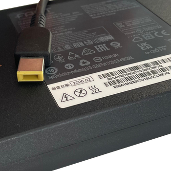Fast Lenovo 20V 11.5A 230W Sarı USB Tip Dikdörtgen Uç Uyumlu Laptop Adaptör Şarj Aleti
