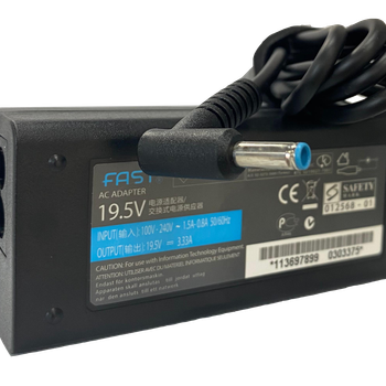 HP 19.5V 3.33A 65W İğneli Mavi Uç Laptop Adaptörü 4.5x3.0mm