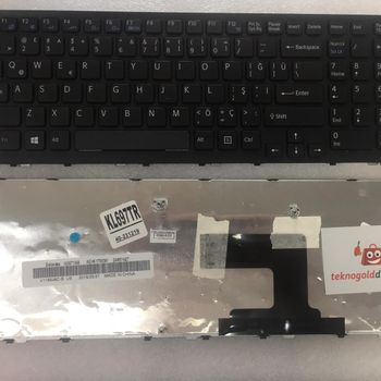 Sony Vaio VPCEL Türkçe Siyah Klavye,