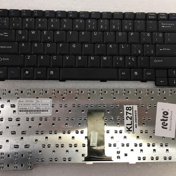 Exper, Beko, Clevo,Sunny, Casper M760 Türkçe Siyah Klavye (OEM)