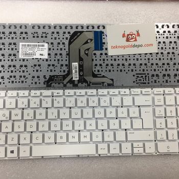 Hp Pavilion 15-Ac Türkçe Beyaz Klavye