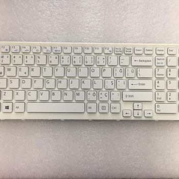 Sony Vaio VPCEL Türkçe Beyaz Klavye