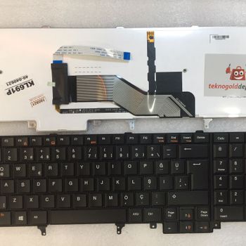 Dell Latitude E6520 Türkçe Işıklı Klavye (Oem)