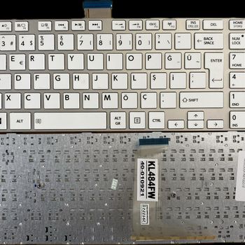 Toshıba L50-A Uyumlu Beyaz Türkçe Notebook Klavye (OEM)