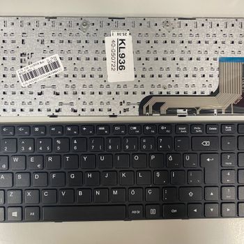 Lenovo 100-15iby Türkçe Siyah Klavye