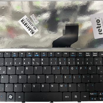 Acer Aspire one pav70 Siyah Klavye