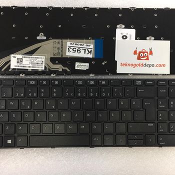 Hp ProBook 450 G3 Türkçe Siyah Klavye