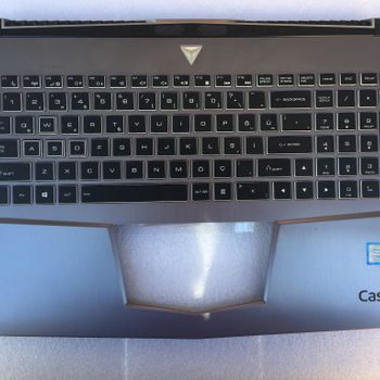 Casper Excalibur G750 Klavyeli Üst Kasa Orjinal 2.el