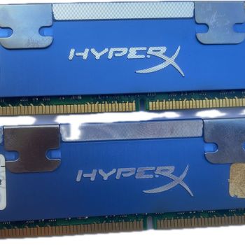Kingston 4 GB 800MHz DDR2 (2 GBX2) Dual Kit KHX6400D2K2-4G Bellek  2.EL