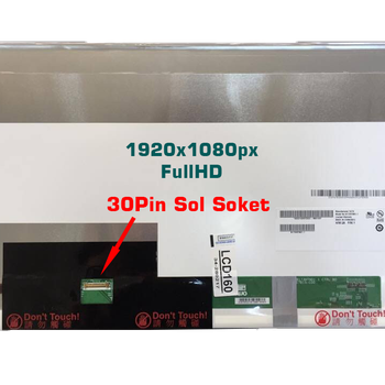 17.3" Led Laptop Ekranı 30 Pin Sol Soket Full HD 1920*1080  -  B173HTN01.1  