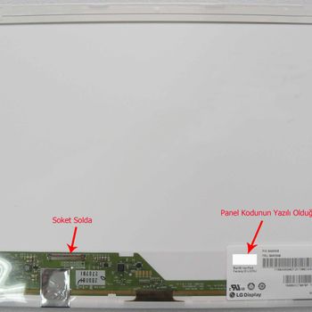 Standart 15.6 Led Laptop Ekranı - 40 Pin Sol Soket - Uyumlu Modellerle (B156XW02)