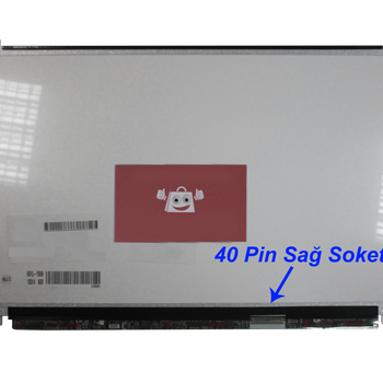 15.6" Slim Led Laptop Ekranı 40 Pin Sağ Soket