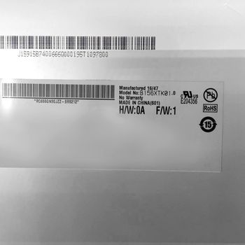 15.6" Dokunmatik Laptop Ekranı B156XTK01.0