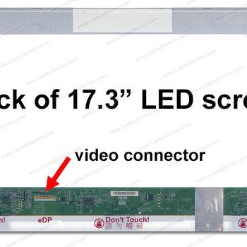 17.3" Led Laptop Ekranı 30 Pin Sol Soket 1600 x 900 