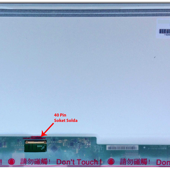 Standart 15.6 Led Laptop Ekranı - 40 Pin Sol Soket 2.El