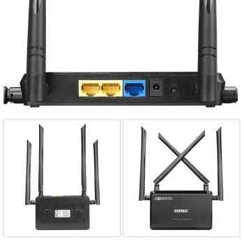 Everest EWR-N500 300Mbps WISP Repeater+Access Point ve Bridge Kablosuz Router