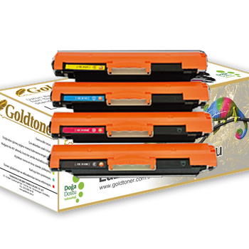 Gold Toner HP CE310, CF350, CRG 729, CRG 730, 130A, 126A Siyah Toner