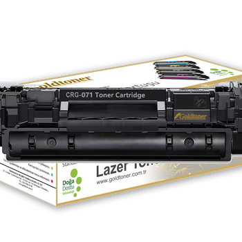 Gold Toner Canon CRG071/W1340/W134A Siyah Toner (Chipsiz)