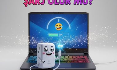 Telefonumun 65W'lık Hızlı Şarj Aletiyle Laptopumu Şarj Edebilir miyim?
