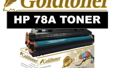 Gold Toner HP CE278A P1556 Toner Fiyat - HP 78A Muadil Toner Fiyat
