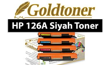 Gold Toner HP CE310, CF350, CRG 729, CRG 730, 130A,126A Siyah Toner Fiyat