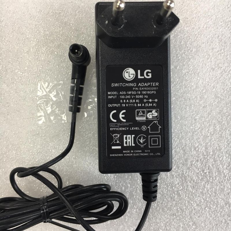 LG Monitör Adaptörü 19V 0.84 A
