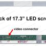 17.3" Led Laptop Ekranı 30 Pin Sol Soket 1600 x 900 