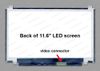 11.6” Slim Led Ekran 40 Pin Sağ Soket (vida yerleri altta ve üstte)