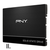 Pny CS900 SSD7CS900-250-RB SATA 3.0 2.5" 250 GB SSD