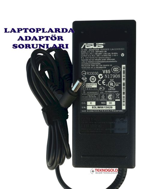 Laptoplarda Adaptör Sorunları Hakkında