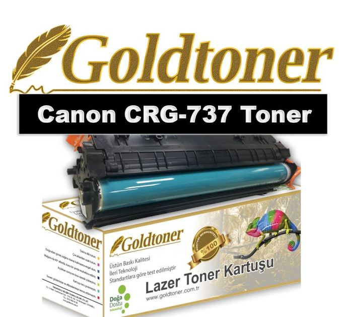 Gold Toner Canon CRG-737 Toner Fiyat