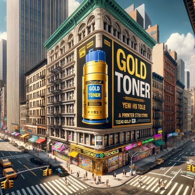 Şehrinizin Tonercisi Gold Toner