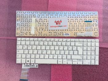 Samsung NP370R5E Beyaz Klavye (OEM)