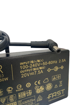 Asus 20V 7.5A 150W Pinli Uç Laptop Adaptörü - (6.0mm*3.7mm)