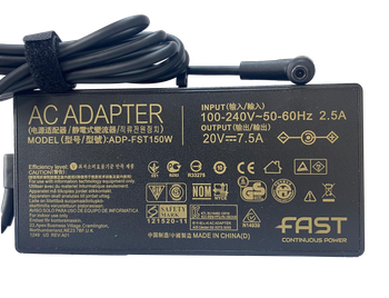 Asus 20V 7.5A 150W Pinli Uç Laptop Adaptörü - (6.0mm*3.7mm)