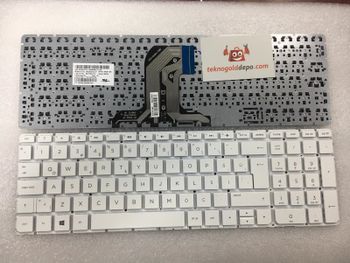 Hp Pavilion 15-Ac Türkçe Beyaz Klavye