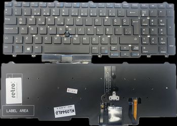 Dell Latitude E5550  Işıklı Klavye (OEM)