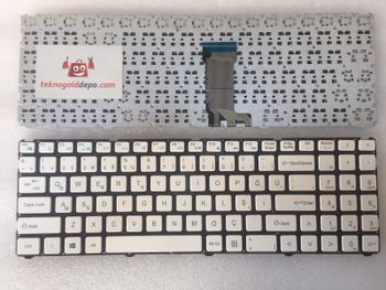 CASPER C650 TÜRKÇE BEYAZ KLAVYE
