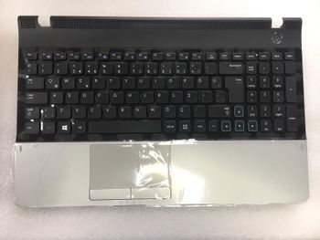 Samsung NP300 Klavyeli Silver Üst kasa (C) Cover