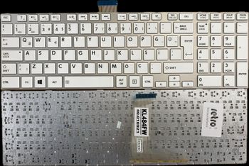 Toshıba L50-A Uyumlu Beyaz Türkçe Notebook Klavye (OEM)